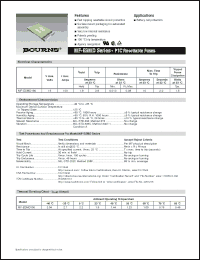 Click here to download MF-ESMD190 Datasheet