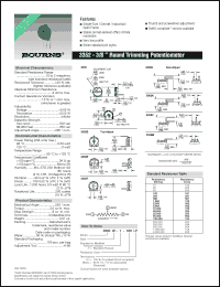 Click here to download 3358W-1-103 Datasheet