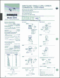Click here to download 3316W-1-103 Datasheet