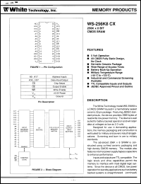Click here to download WS256K8-55CC Datasheet