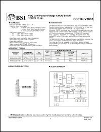 Click here to download BS616LV2010 Datasheet