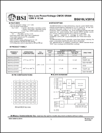 Click here to download BS616LV2018DC Datasheet