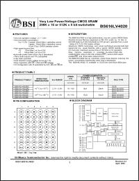 Click here to download BS616LV4020AC Datasheet
