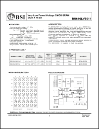 Click here to download BS616LV8011AC Datasheet