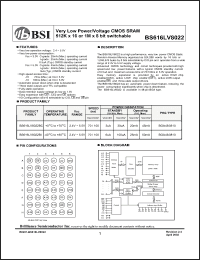 Click here to download BS616LV8022AI Datasheet