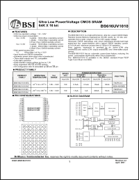 Click here to download BS616UV1010AI Datasheet