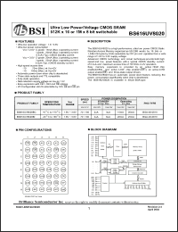 Click here to download BS616UV8020BI Datasheet