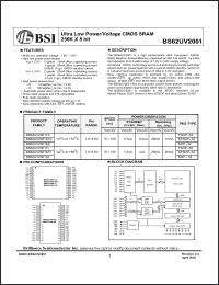 Click here to download BS62UV2001STC Datasheet