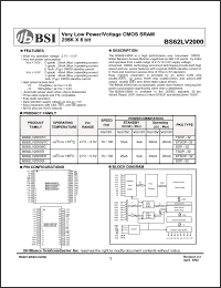 Click here to download BS62LV2000TI Datasheet