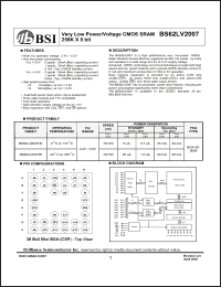 Click here to download BS62LV2007 Datasheet