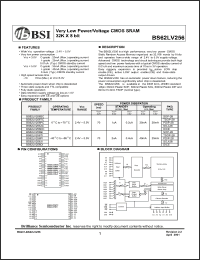 Click here to download BS62LV256TI Datasheet