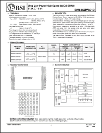 Click here to download BH616UV8010DIG70 Datasheet
