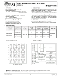 Click here to download BH62UV8000DI-70 Datasheet