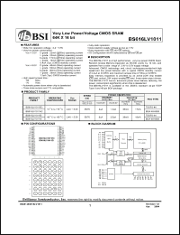 Click here to download BS616LV1011EC-70 Datasheet