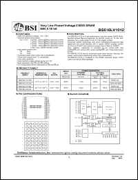 Click here to download BS616LV1012AC Datasheet