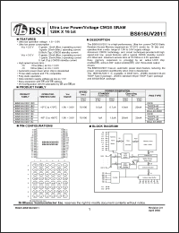 Click here to download BS616UV2011 Datasheet