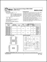 Click here to download BS62LV1028PC Datasheet