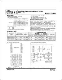 Click here to download BS62LV1600EC Datasheet