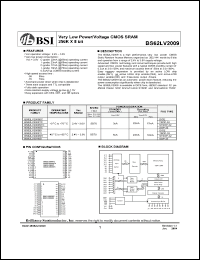 Click here to download BS62LV2009STI-55 Datasheet