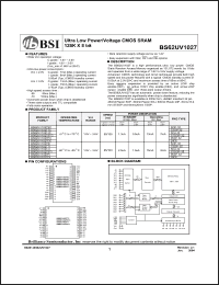 Click here to download BS62UV1027DC-10 Datasheet