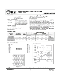 Click here to download BS616UV2019DIP85 Datasheet