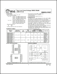 Click here to download BS62LV1027TCG55 Datasheet