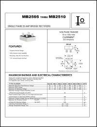 Click here to download MB2505 Datasheet