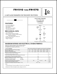 Click here to download FR157G Datasheet