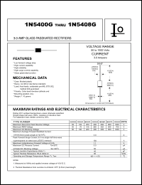 Click here to download 1N5408G Datasheet