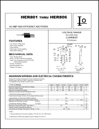 Click here to download HER801 Datasheet