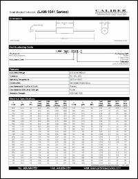 Click here to download LAM-1641-821M-F Datasheet