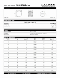 Click here to download PSCD-0703-100M-T Datasheet