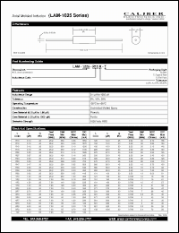Click here to download LAM-1025 Datasheet