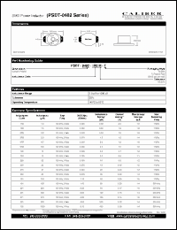 Click here to download PSDT-0402-2R2M-B Datasheet