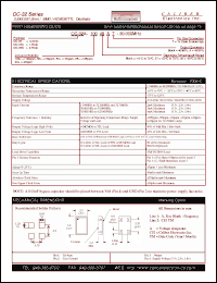Click here to download OC-32A-10027T Datasheet