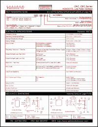 Click here to download OAC10027T Datasheet