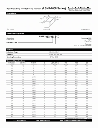 Click here to download LSMH-1608-3N3S-T Datasheet