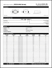 Click here to download PSDS-0402-152M-B Datasheet