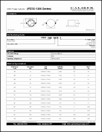 Click here to download PSDS-1306-150M-B Datasheet