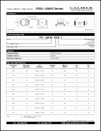 Click here to download PSSL-1306HC-100M-T Datasheet