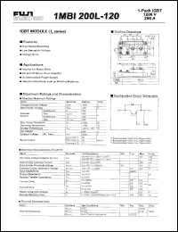 Click here to download 1MBI200L-120 Datasheet