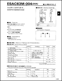 Click here to download ESAC63M-004 Datasheet