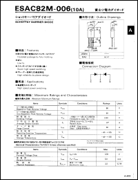 Click here to download ESAC82M-006 Datasheet