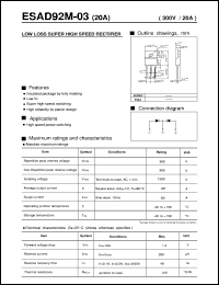 Click here to download ESAD92M-03 Datasheet