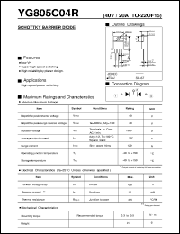 Click here to download YG805C04R Datasheet
