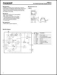 Click here to download FA3635P Datasheet