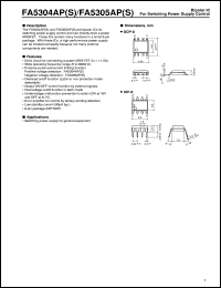 Click here to download FA5305AP Datasheet