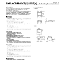 Click here to download FA7617CN Datasheet