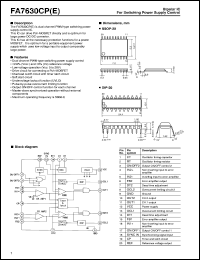 Click here to download FA7630 Datasheet