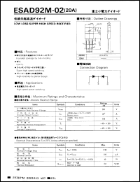 Click here to download ESAD92M02 Datasheet